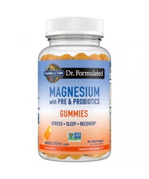 Dr. Formulated Magnesium with Pre and Probiotics Orange Creme 60 Gummy